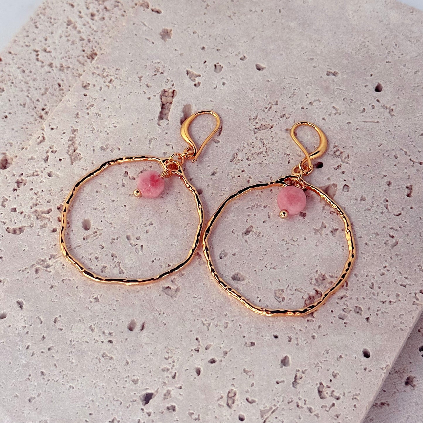 Rosé Halo | Earrings