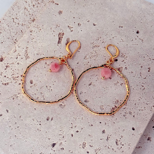 Rosé Halo | Earrings