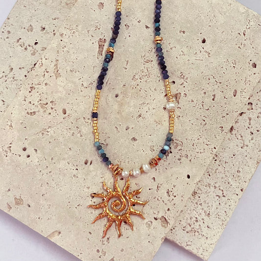 Blu Tierra Sol | Necklace