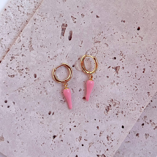 Pink Tiger Chilli | Earrings