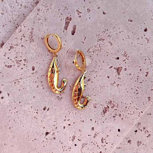 Champagne Shrimp | Earrings