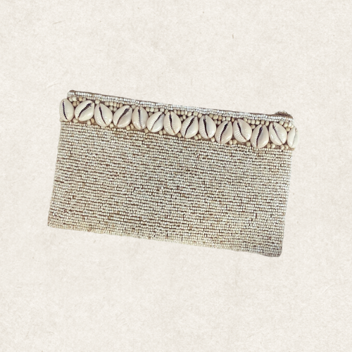 Seashell Cove Beaded | Clutch Purse
