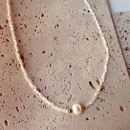 Pearl boat |  Necklace
