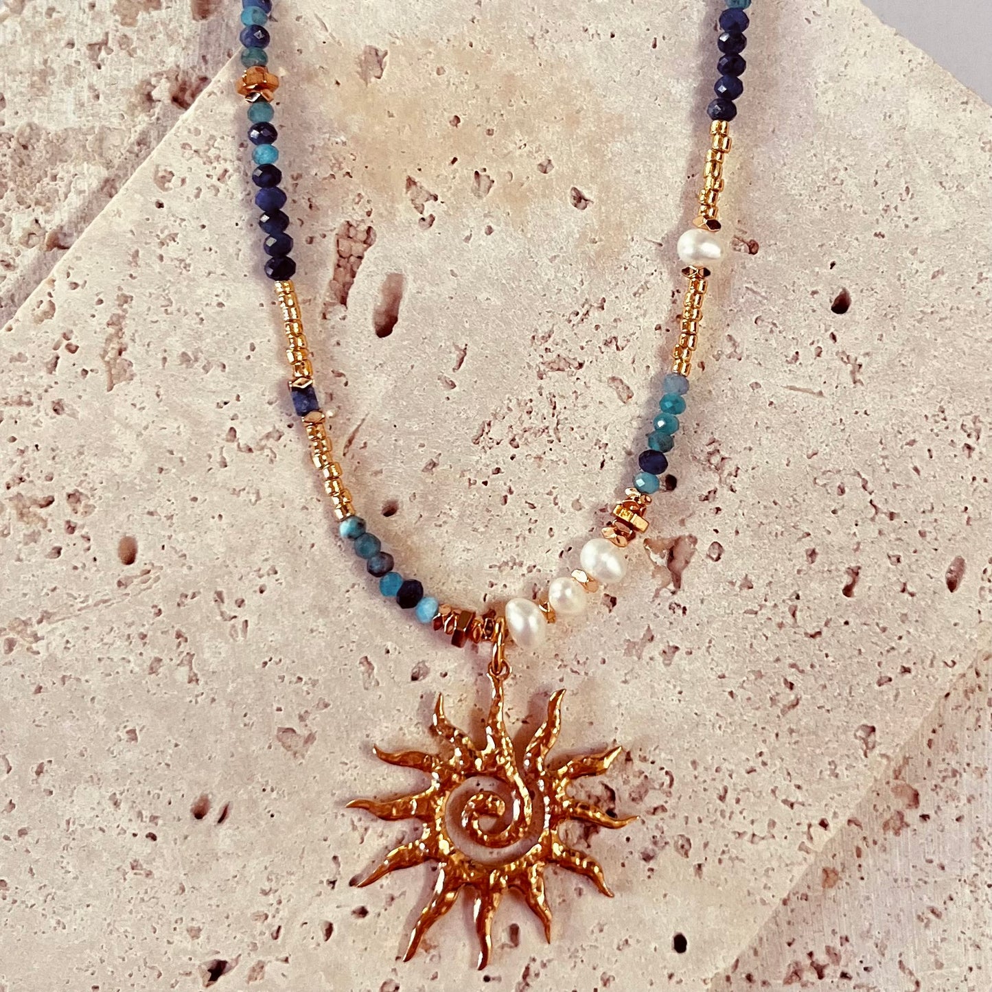 Blu Tierra Sol | Necklace
