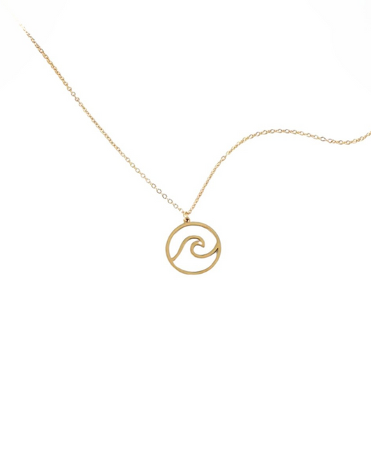 Catching Waves, not feelings | Necklace