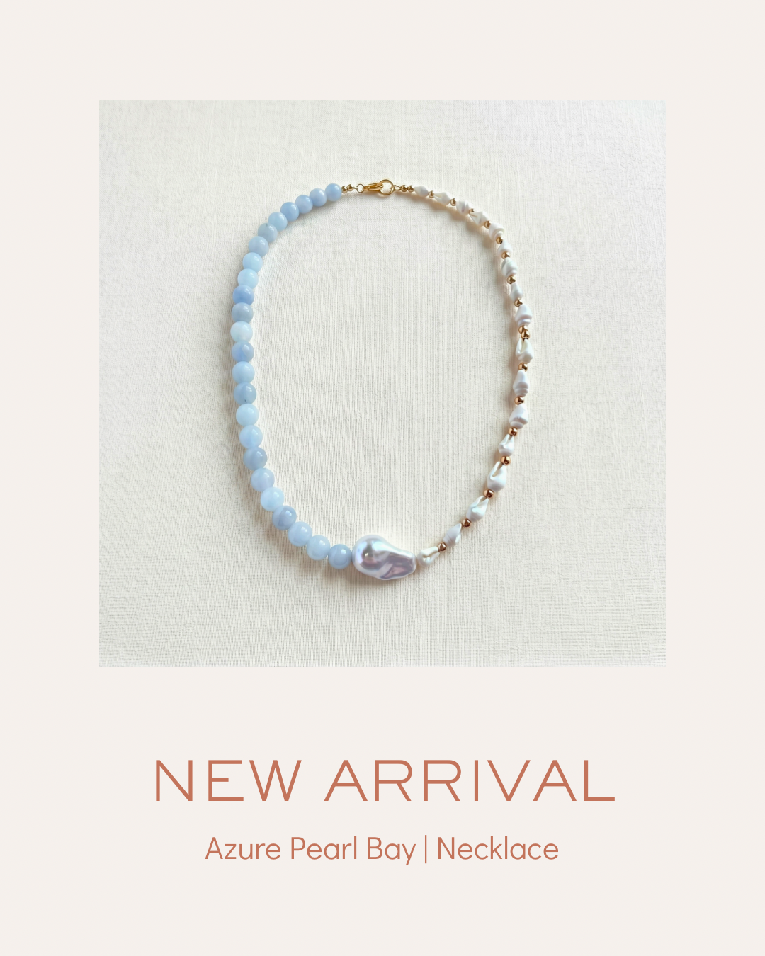 Azure Pearl Bay | Necklace