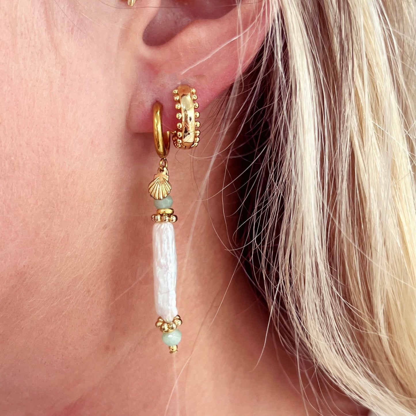 Beachy Lime | Earrings