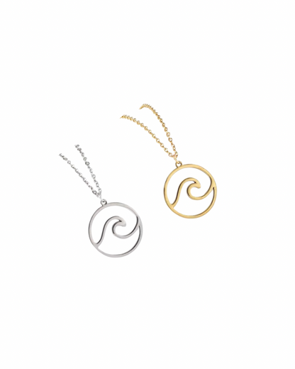 Catching Waves, not feelings | Necklace