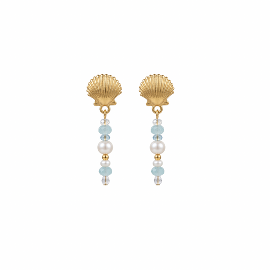 Baby Blue Tide | Earrings