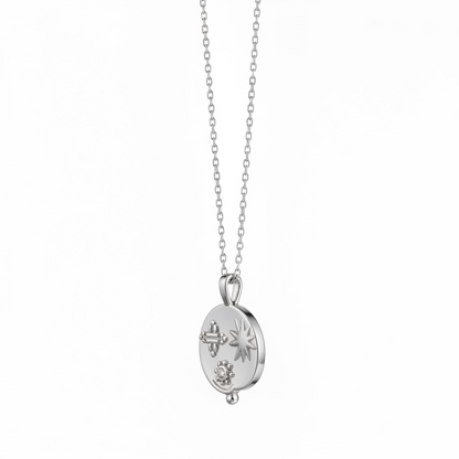 Sol Disc Matte | Necklace