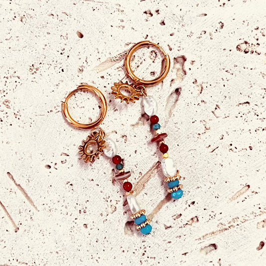 Santorini Tan | Earrings