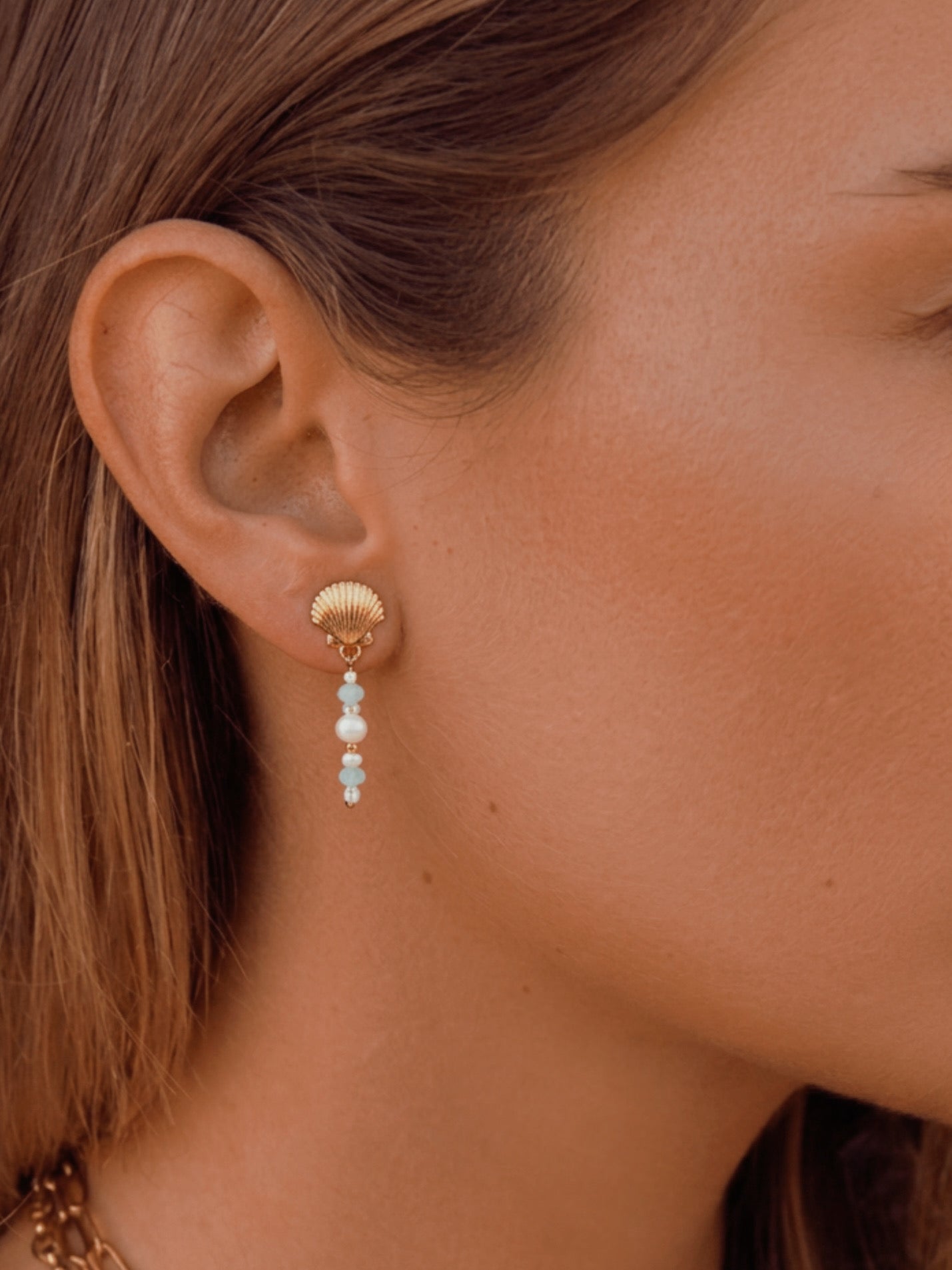Baby Blue Tide | Earrings