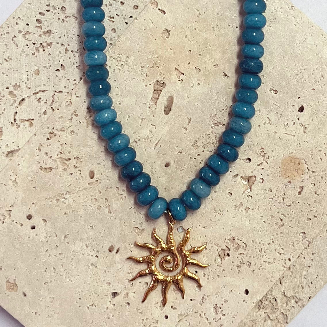 Fiamma Sweet Sole, Apatite Chalcedony | Necklace