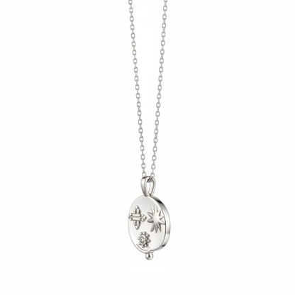 Sol Disc Matte | Necklace