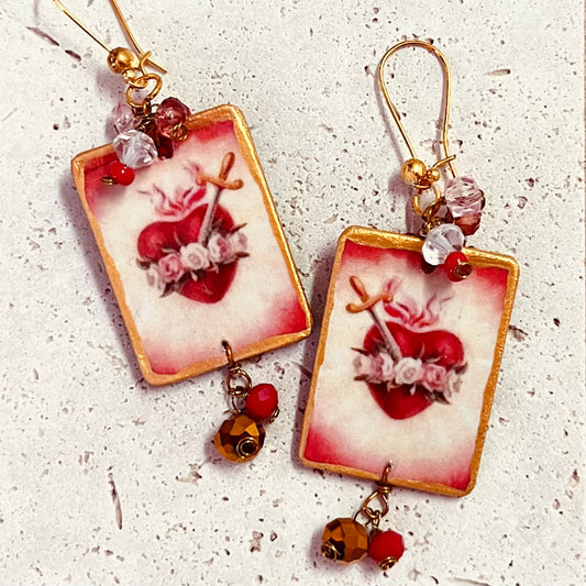 Scarlet Heart | Earrings