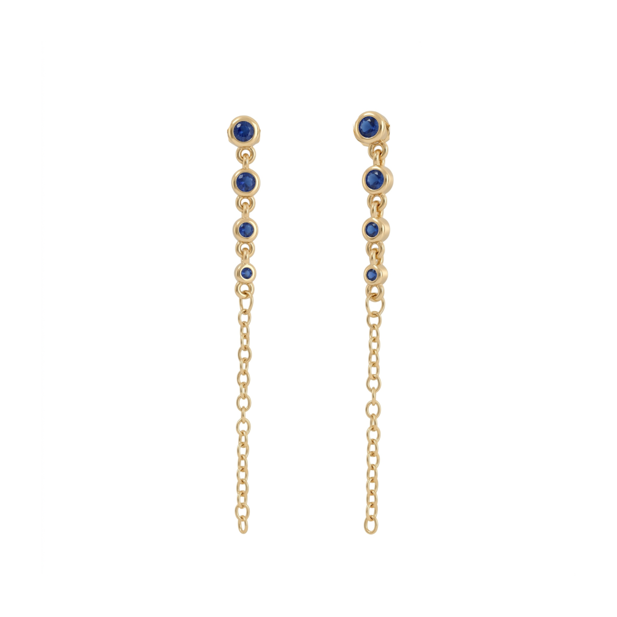 Sol Tribe Sapphire | Earrings