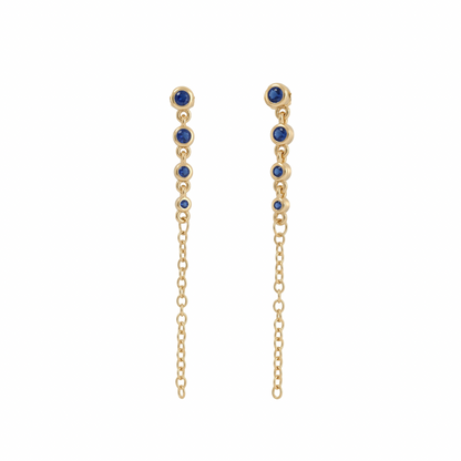 Sol Tribe Sapphire | Earrings