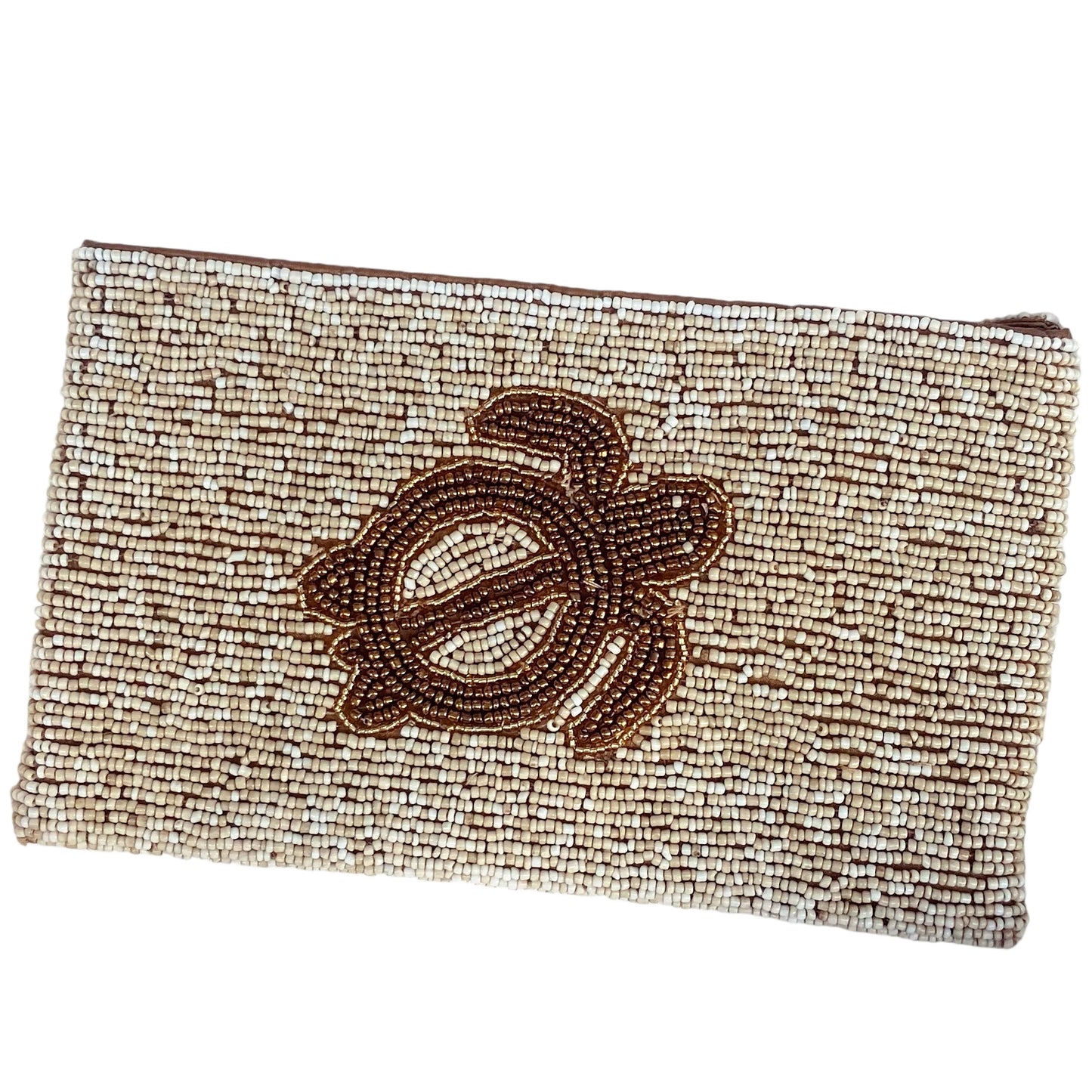 Turtles by the Shore Beaded | Clutch Purse