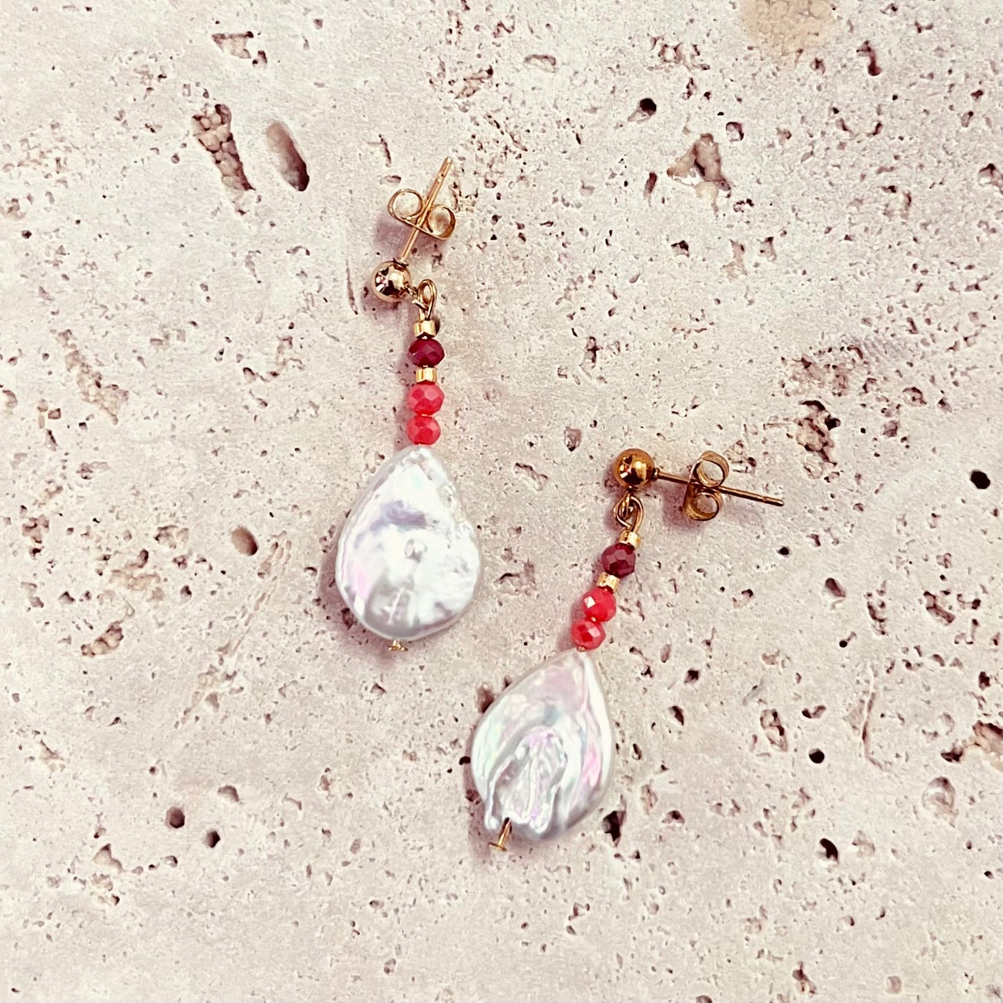 Amalfi Pink Hour | Earrings