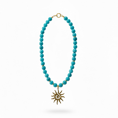 Fiamma Sole, Apatite Chalcedony | Necklace