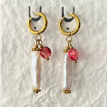Ancient Rose| Earrings