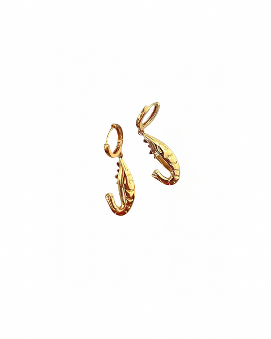 Champagne Shrimp | Earrings