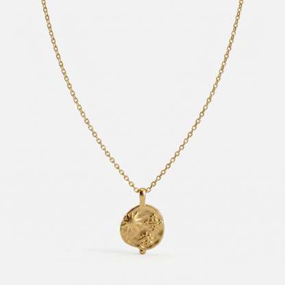 Sol Disc Matte | Necklace