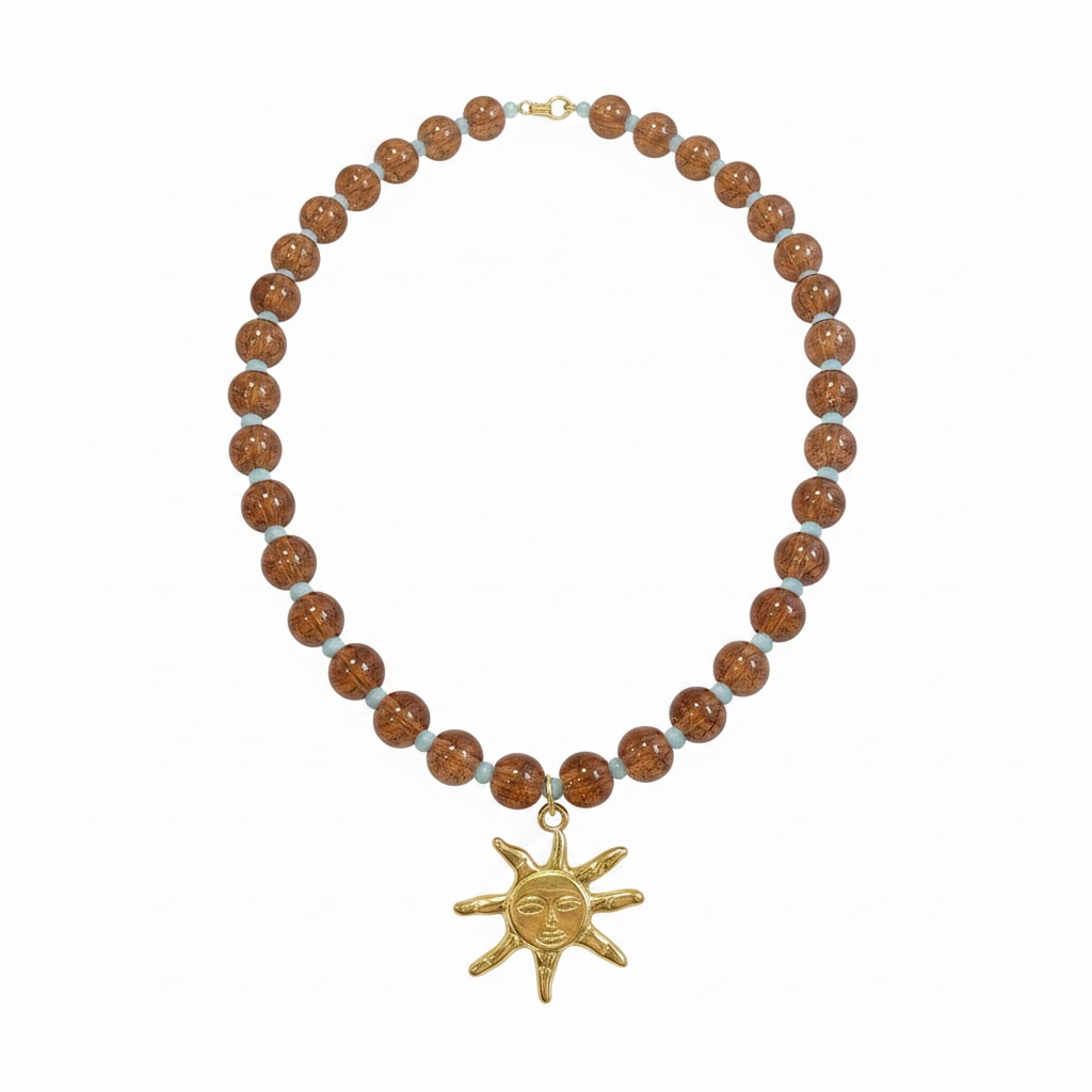 Desert Golden Sun | Necklace