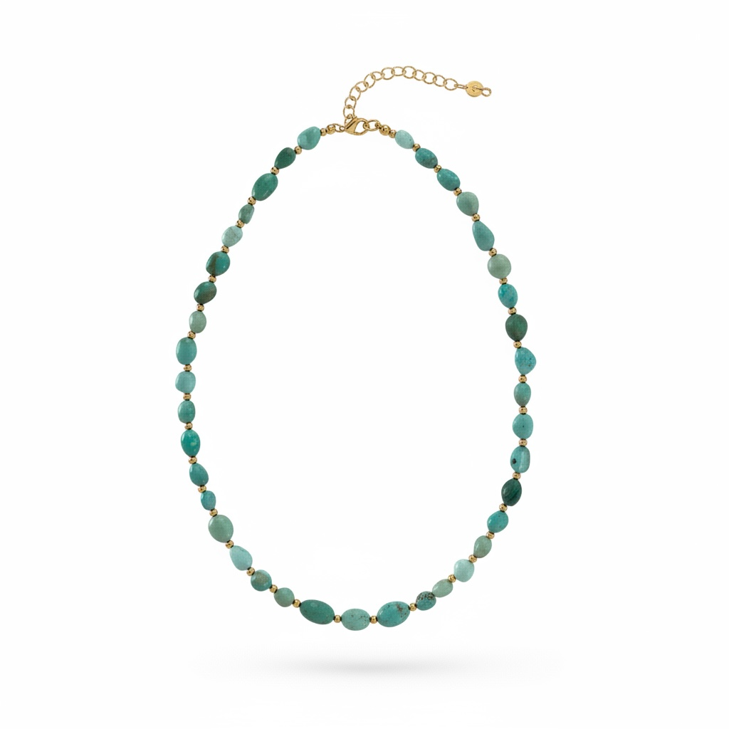 Sol Lava, Amazonite | Necklace