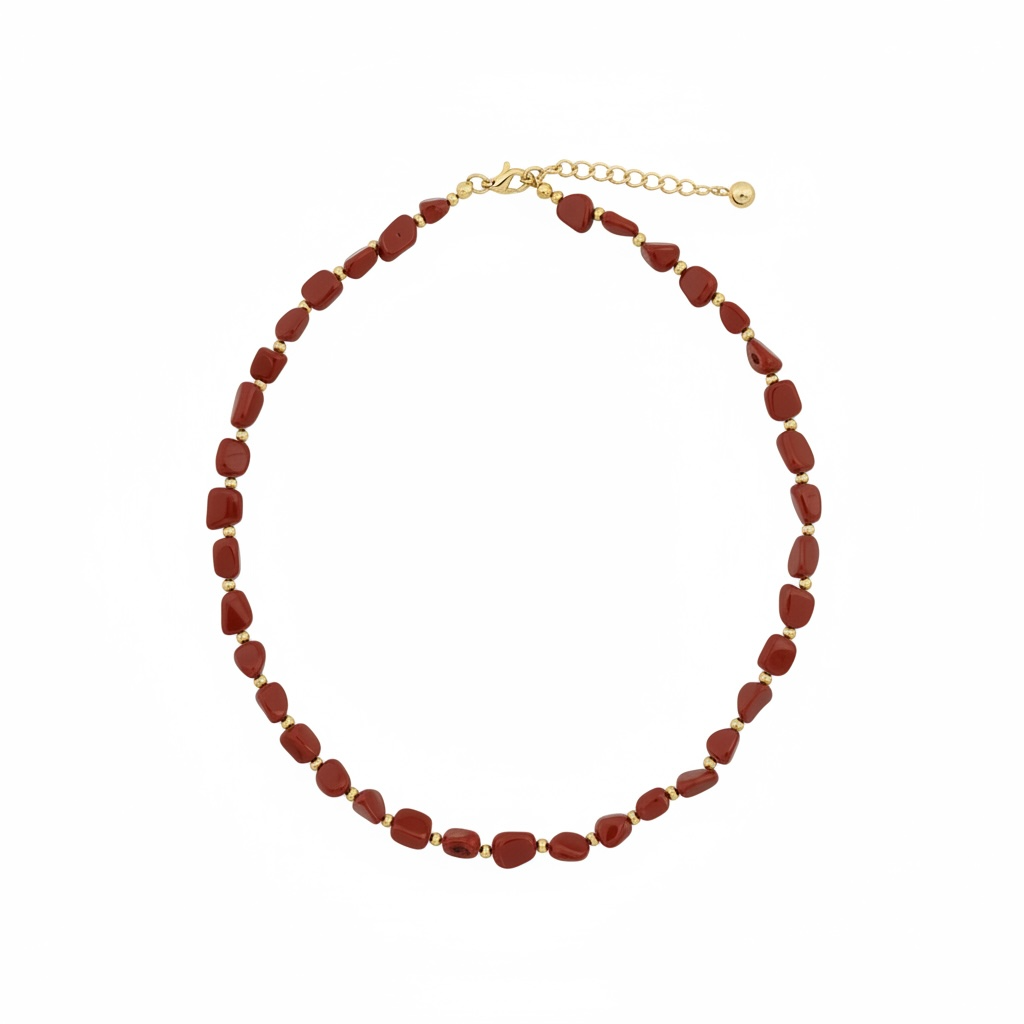 Sol Lava, Red Jasper | Necklace
